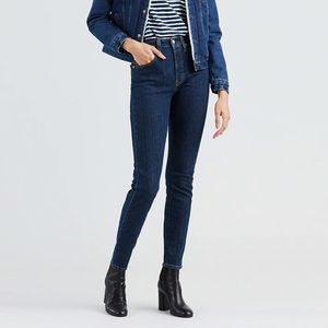 Levi’s Premium 501 Stretch Skinny Dark Wash Jeans